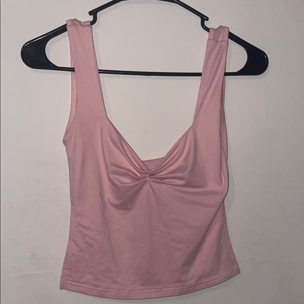 Pink Sleeveless Women's Top